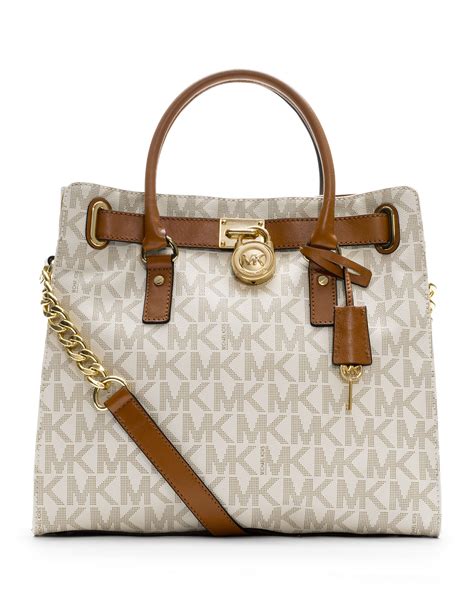 authentic michael kors hamilton|Michael Kors Hamilton large tote.